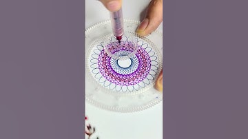 Spirograph Art Creations: Satisfying and Relaxing Geometric Designs.
