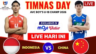 AVC Boys' U18 Championship Schedule Today: Sun, July 12, 2026 - Indonesia vs China Men's U18 Voll...