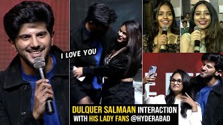 Dulquer Salmaan Interaction With His Lady Fans | Kurup Movie Pre Release | Sobhita Dhulipala | FL