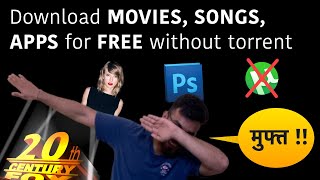 Download MOVIES, SONGS, APPS for FREE | Direct links | No torrents | हिंदी