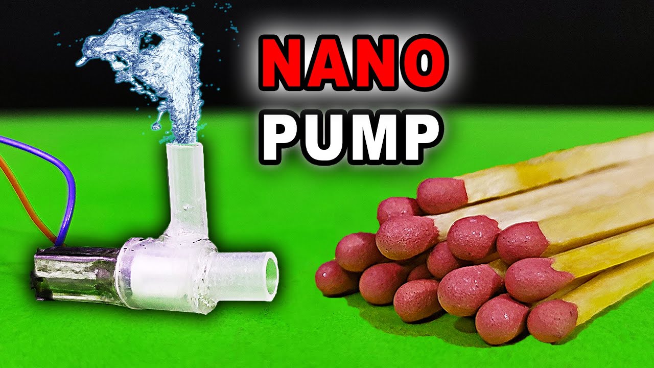 I Built Smallest Water Pump In The World!