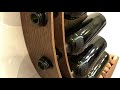 Полка для вина своими руками. Домашний мини бар Луна. / DIY wine shelf. Home mini bar Moon.