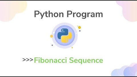 Fibonacci Sequence and Memoization || Python Tutorial