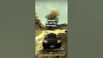 NFS Most Wanted Places To Hide From The Police Part 1 Shorts 