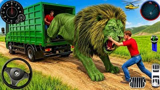 Game Mengemudi Truk Kargo Hewan 3D - Truk Kargo Pengangkut Hewan 2024 - Gameplay Android💥 screenshot 5