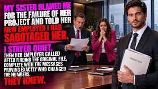 My Sister Blamed Me for Her Failure—Then Her New Employer Called After Finding the Truth in Her File