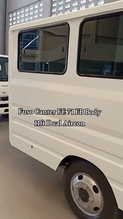 FUSO CANTER FE 71 FB BODY 11FT DAC#cctomusicnotmine