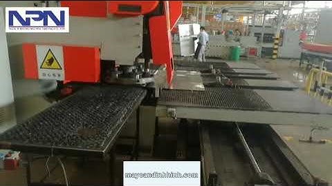 máy đột dập tháp pháo cnc #máy_đột_dập_tháp_pháo #máy_dập_liên_hợp