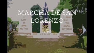 Video thumbnail of "Marcha de San Lorenzo - Ejército Argentino (Letra)"