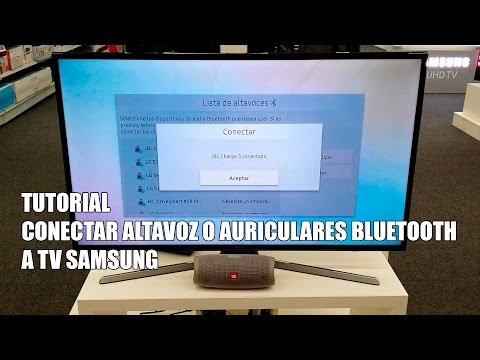 Como conectar altavoz bluetooth a la tele 