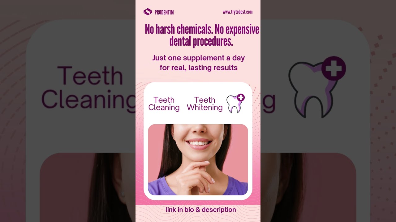 ProDentim Review 🔥| Best Oral Probiotic for Healthy Teeth & Fresh Breath Naturally #shorts #viral