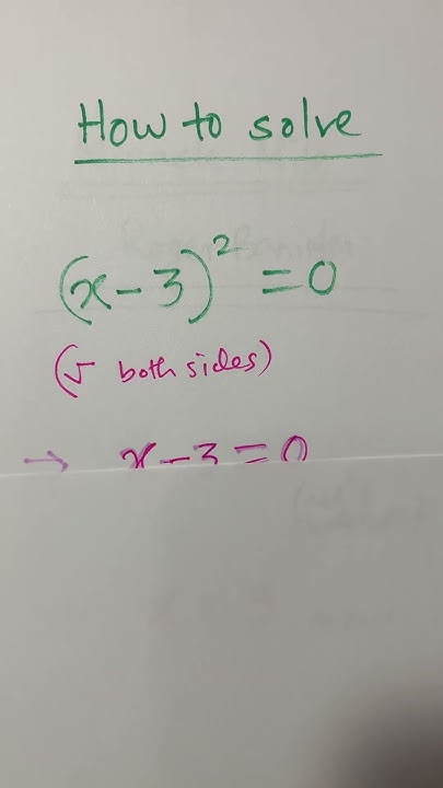 shortsvideo math how To Solve x 3 2 0 YouTube shortsvideo-math-how-to-solve-x-3-2-0-youtube