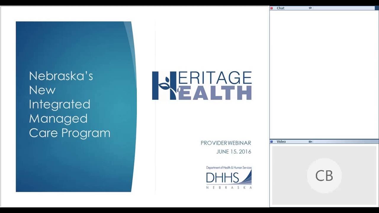 Heritage Health Provider inar Recording June 15, 2016 YouTube