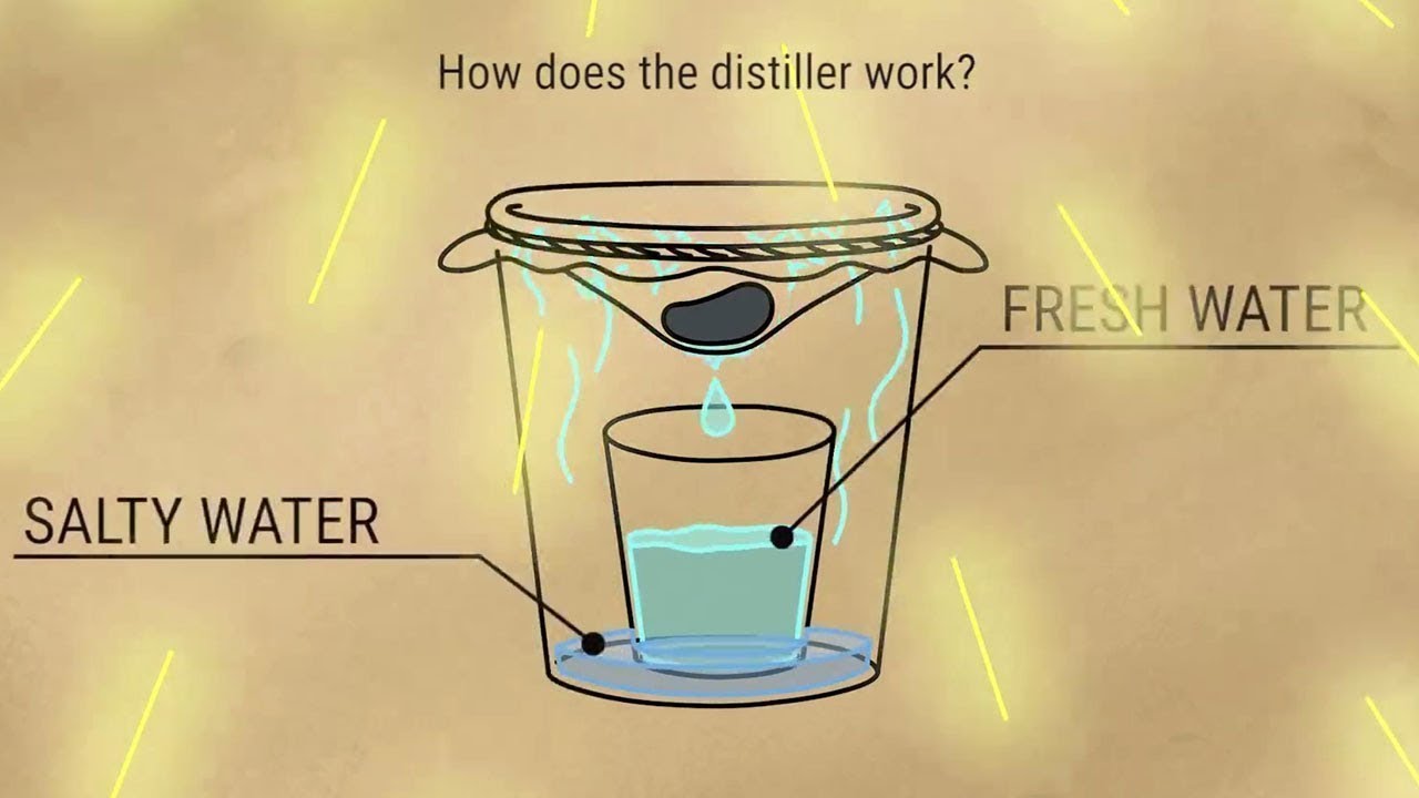 How to convert seawater into fresh water(drinking water) - YouTube