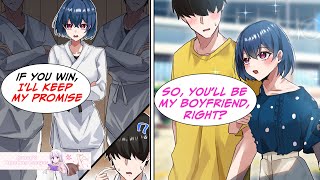 [Manga Dub] She thought I was weak, and challenged me... [RomCom]