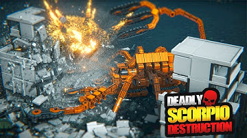 DEMOLISHING Buildings With Deadly Scorpio  - Instruments of Destruction Gameplay