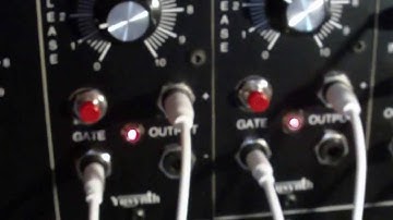 Testing my self build YUSYNTH voltage-controlled modular synthesizer - part 2