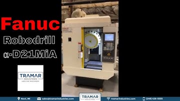 Fanuc Robodrill α-D21MiA CNC Vertical Machining Center For Sale