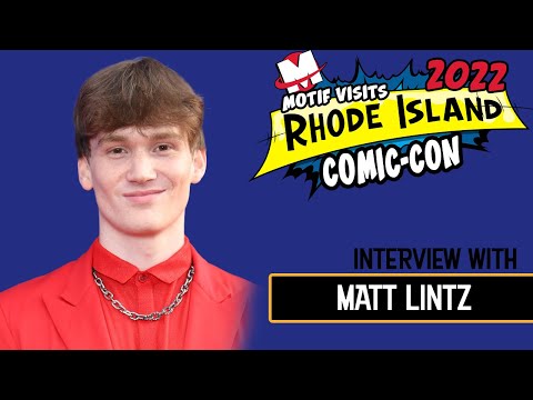 Motif Visits RI Comic-Con 2022 - Interview with: Matt Lintz