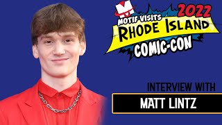 Motif Visits RI Comic-Con 2022 - Interview with: Matt Lintz