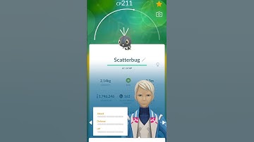 Evolving 100 iv Scatterbug 💯🤩#pokemongo #shorts #youtubeshorts