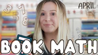 April Book Math  | April Book Haul and April Reading Wrap Up