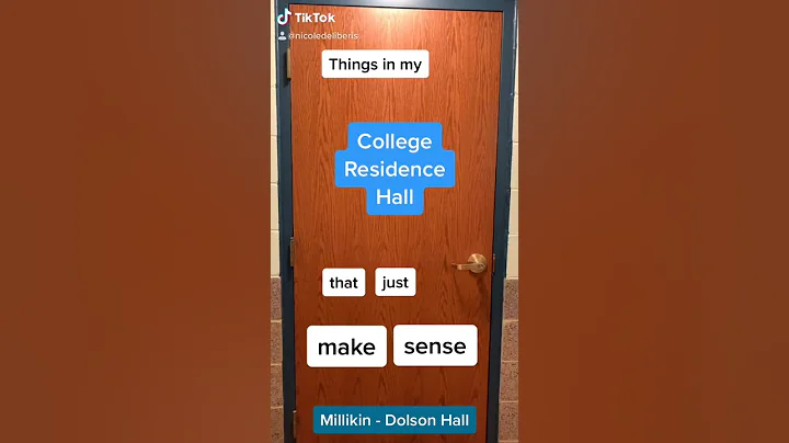 Dolson Hall Tour (Tik Tok)