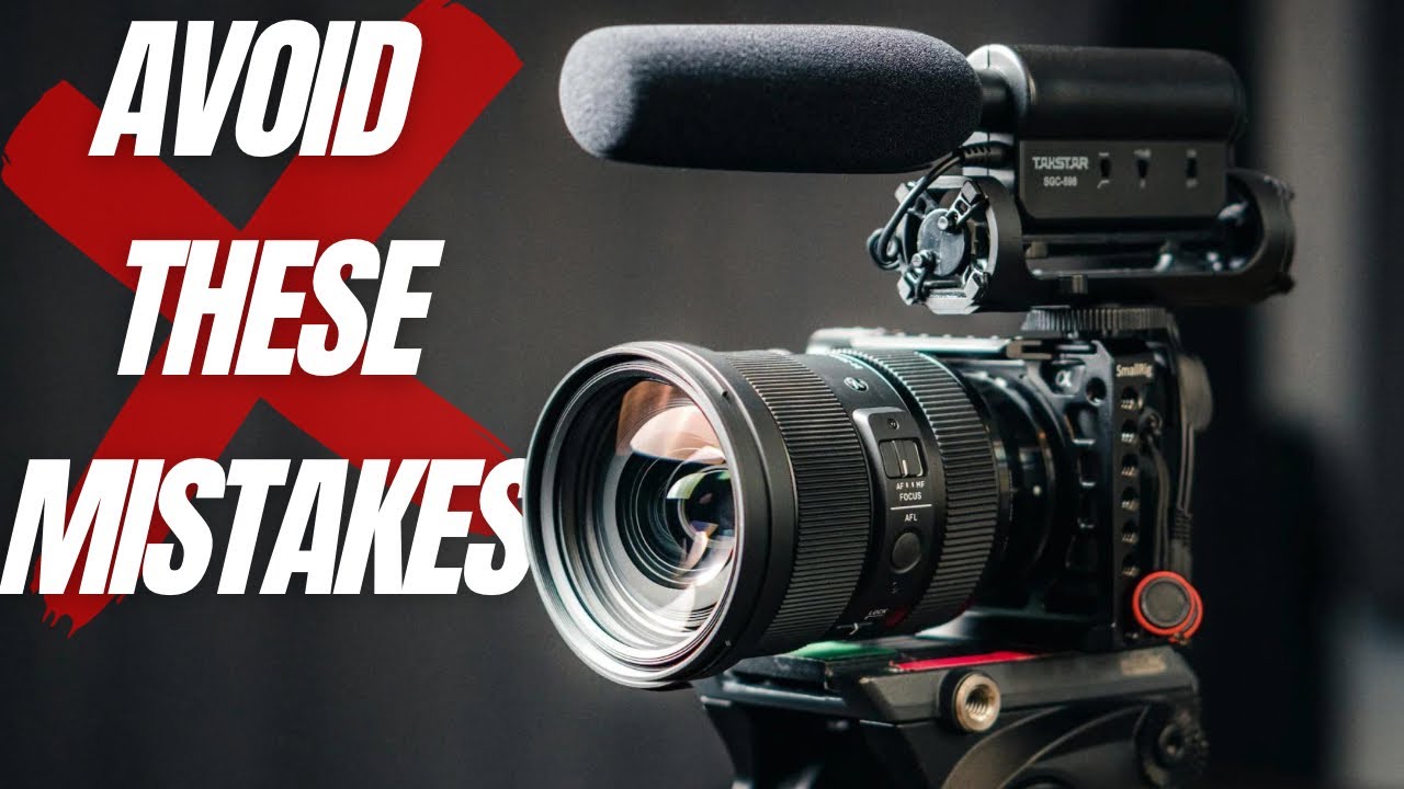 10 Videography Mistakes (How to AVOID Them) - YouTube