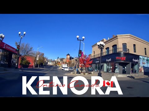 Driving in Kenora,Ontario, Canada 🇨🇦 4k