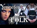 Yennefer of Vengerberg but make it Folk ⋈⊽ Witcher Lore + Folklore ⊽⋈