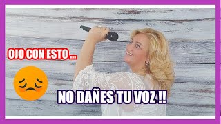 🤩🎤Cuidar la Voz para cantar. Truco de Como cantar agudo sin dañar la voz 💯