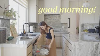 Spring morning routine in my new home