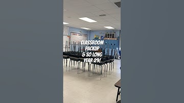 Classroom Packup: Goodbye Year 29! Hello Summer ☀️