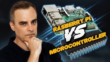 Difference between a microcontroller and a Raspberry Pi