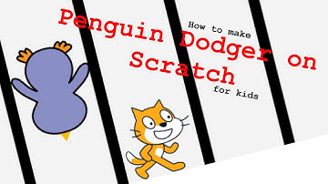 How to create Penguin Dodger (a traffic-like game) on Scratch! | Coding for Kids | STEM MC
