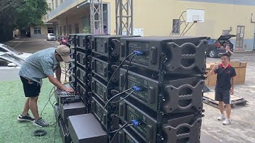 double 5 inch line array speaker sound system T.I Pro Audio