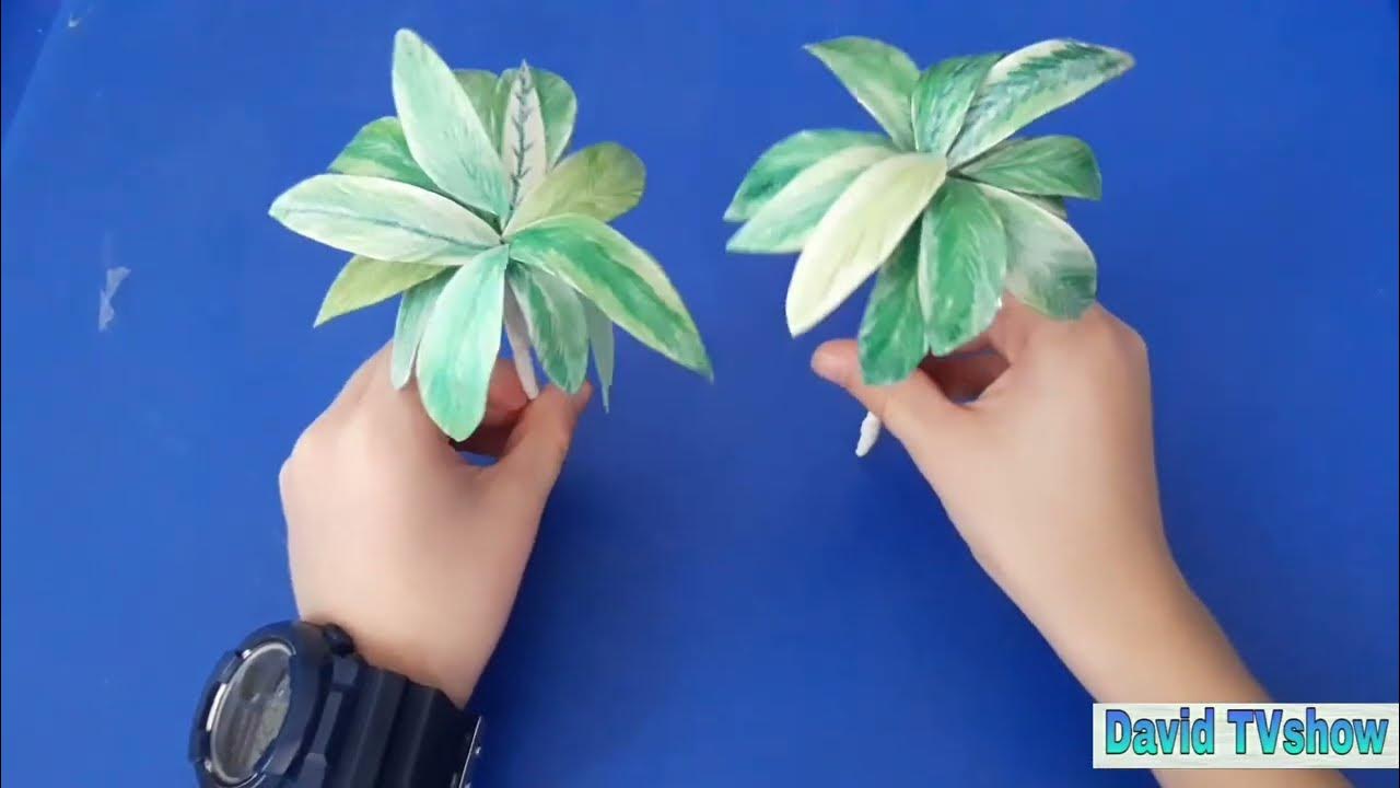 Como Fazer Palmeira para Maquete/ How to Make a Palm Tree YouTube