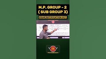 📢 MPPEB Group-2 (Sub Group-3) Notification OUT 🔥 | 339 New Vacancies Announced ✅ | #mpesb