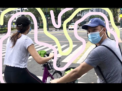 riding a bike around bgc, bagels, & more! (a weekend vlog)