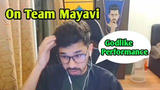 SaumRaj On Godlike Performance And On Mayavi