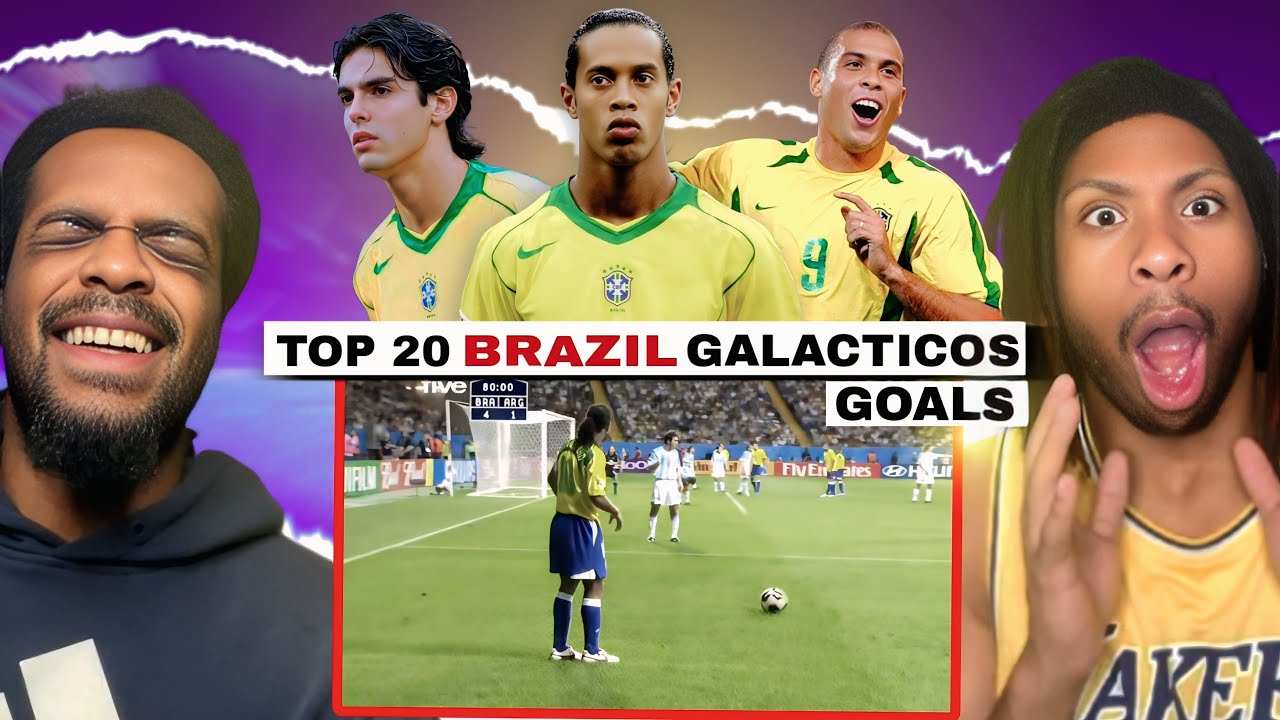 Brazil Galácticos Top 20 Legendary Goals / Top 20 Magical Skills!