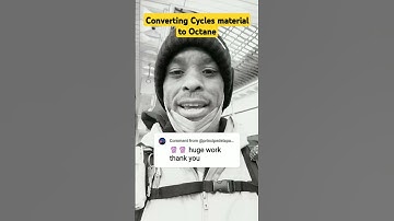 How I learn from converting Cycles materials to Octane