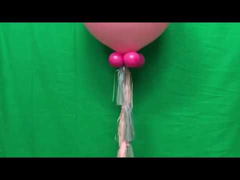 Cómo meter confeti en globos de látex inflados con aire? - DiY 