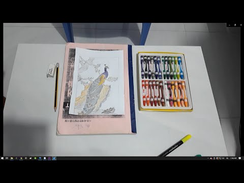 Video Vẽ hình con chim công bằng bút chì đơn giản - youtube