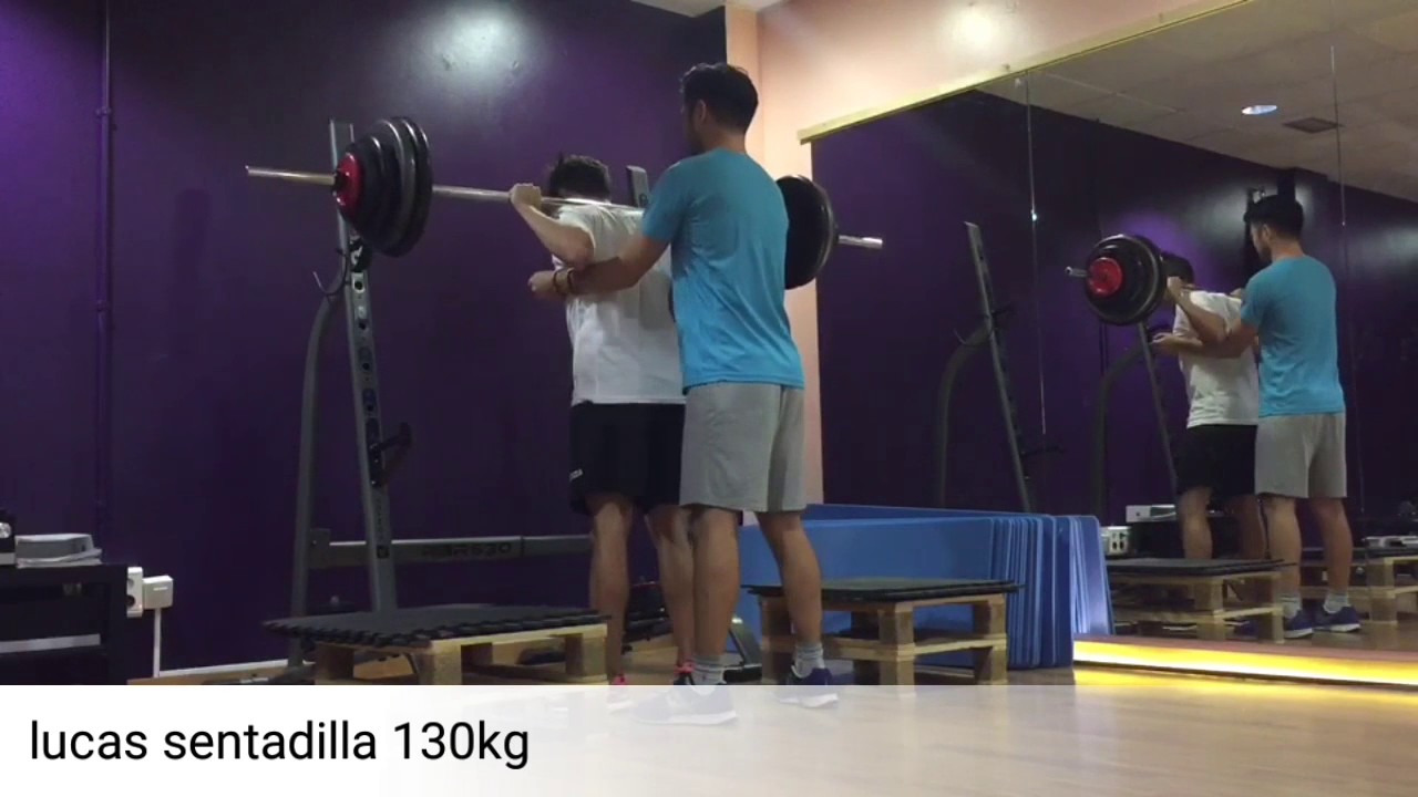 Sentadilla 1 RM 130kg y seguimos sumando. video phone é a continuação de telephone