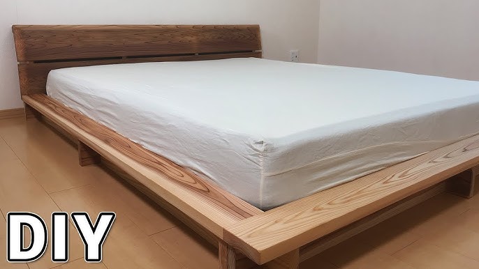 🛏️ Cama Japonesa de madera - Como hacerla paso a paso - #Tutorial  #Carpinteria #Madera 