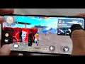 poco x3 pro free fire gameplay test finger handcam woodpecker onetap headshot 120Hz smooth