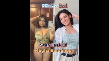 Jio Hotstar Serial (Megha Barsenge) cast Reel Vs Real (who
