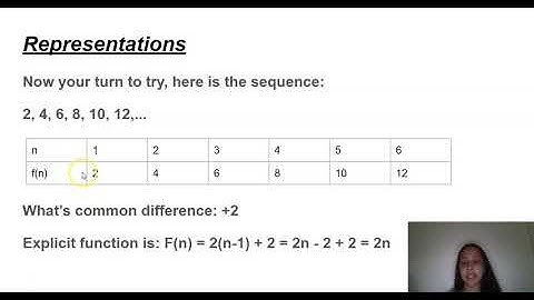 Recursive and Explicit Functions of Arithmetic Sequences