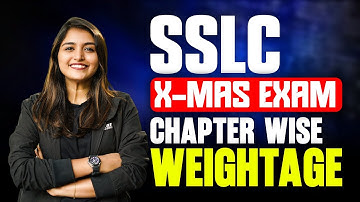 SSLC Christmas Exam | Chapter wise Expected Weightage 2025-26 | Exam Winner SSLC